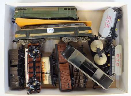 Hornby ho - Lot comprenant 2 locomotives bb et cc 