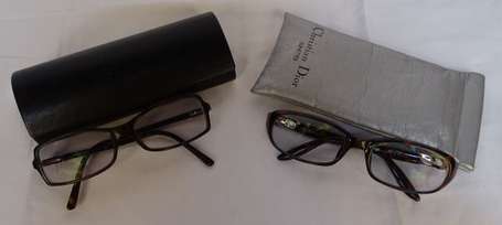 CHRISTIAN DIOR - Paire de lunettes de vue vintage 