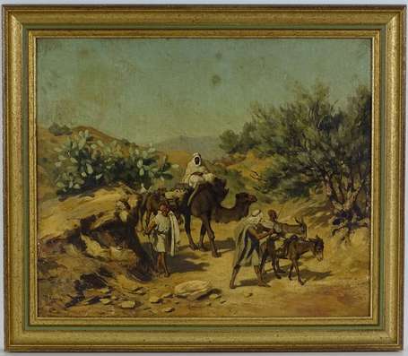 BIRKALOVITZ E. (XIXe-XXe) - Alger, la caravane. 