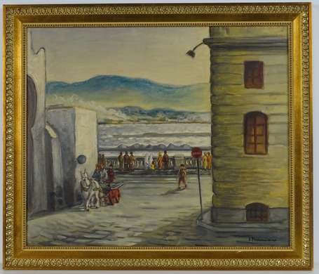 TERRACCIANO Sauveur (1908-1981) - Bord de Mer à 