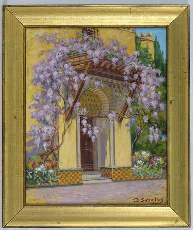 SARRAILLON Benjamin (1902-1989) - Alger, porte 