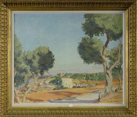 LEROY Camille (1905-1995) - Paysage d'Afrique du 