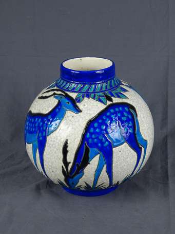 CATTEAU Charles (1880-1966) pour KERAMIS - Vase 