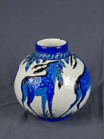 CATTEAU Charles (1880-1966) pour KERAMIS - Vase 