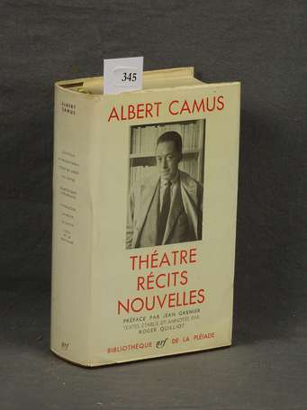 CAMUS (Albert) - Théâtre. Récits. Nouvelles  - 