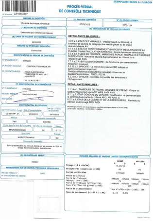 Ctte Fourgon Fiat Modèle : DUCATO  CZ-867-WP Type 