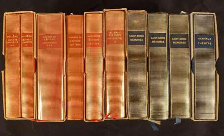 LA PLÉIADE 10 volumes : SAINT-SIMON - Mémoires. 3 