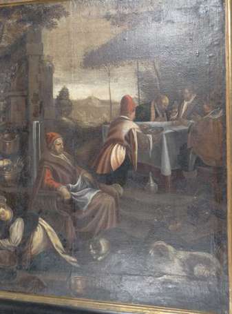 Ecole Vénitienne XVIIème Siècle Suiveur de Bassano