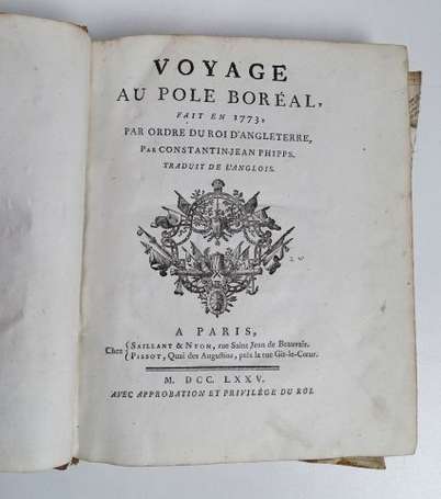 PHIPPS (Constantin-Jean) - Voyage au pôle Boréal 