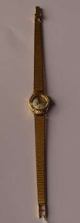 ZENITH - Montre bracelet de dame en or jaune 18K 