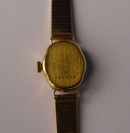ZENITH - Montre bracelet de dame en or jaune 18K 
