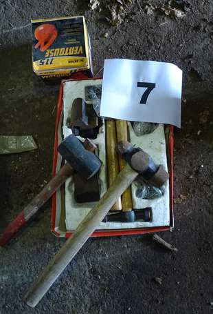 Lot d'outils de carrosserie