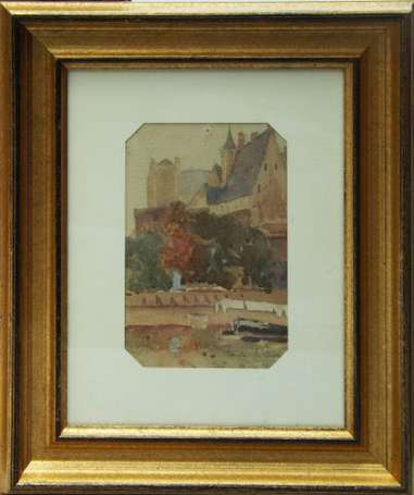 Toch (?) XIX-XXe. Le château des Ducs de Bretagne.