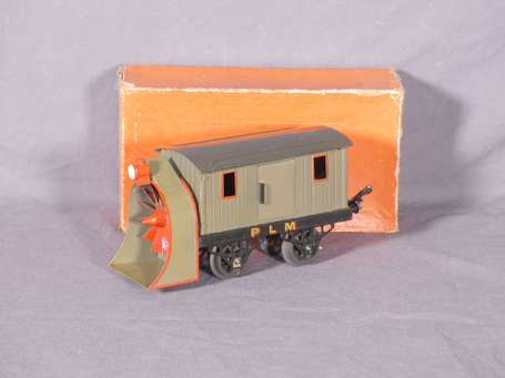 Hornby France avant guerre - Wagon chasse neige  