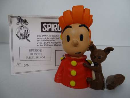 Pixi Spirou : Buste ref 91406 en boite avec 