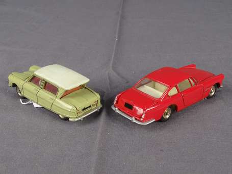 Dinky toys - 2 véhicules - Ferrari 250 gt , 