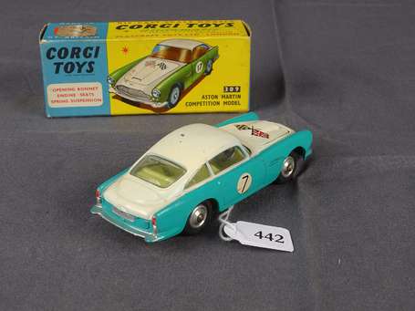 Corgi toys - Aston Martin compétition - Eclat sur 