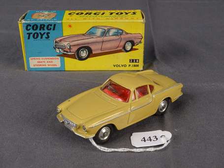 Corgi toys - Volvo P 1800 - Eclat sur aile droite,