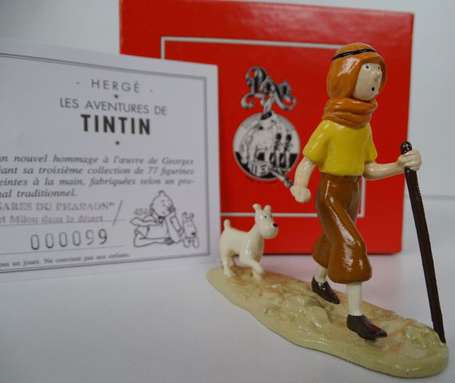 Pixi Tintin : Les cigares du pharaon, Tintin et 