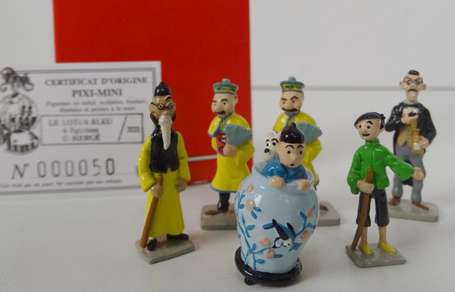 Pixi Mini Tintin : Le lotus bleu, 6 figurines, réf