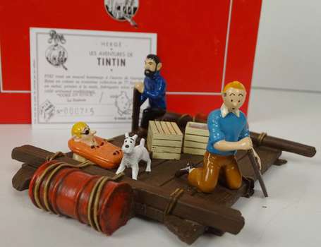 Pixi Tintin : Coke en stock, Le radeau, réf. 4565,