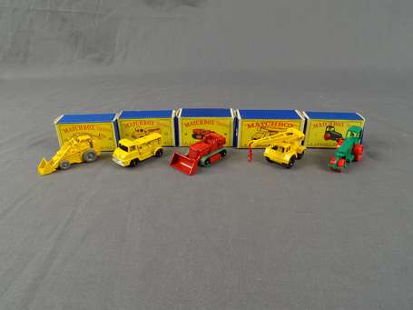 Matchbox - Lot de 5 vehicules - ref 11/28/1/24/58 