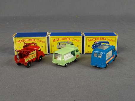 Matchbox - Lot de 3 vehicules - ref  47/13/21 neuf