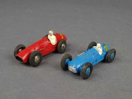 Dinky toys - 2 voitures de course, Talbot Lago 