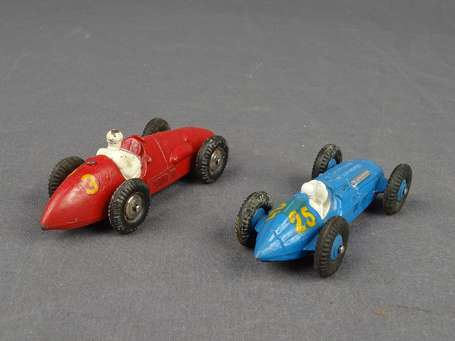 Dinky toys - 2 voitures de course, Talbot Lago 