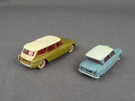 Dinky toys - Citroen 2 véhicules - id 19 break , 