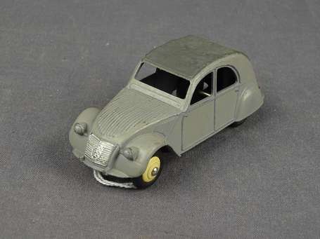 Dinky toys France- Citroen 2 ch grise 3 feux , bel