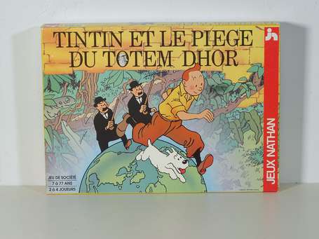 Hergé : jeu Tintin et le piège du Totem Dhor de 