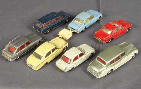 Dinky toys fr - Lot de 7 véhicules dont Peugeot 