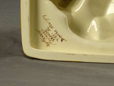SAVIGNY Berthe (1882-1958) pour HENRIOT QUIMPER - 