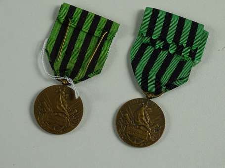 Mil - 2 Médailles commémorative de 1870/1871 (dont