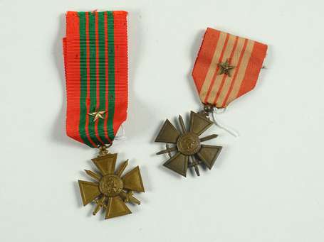 Mil - 2 Croix de guerre de 1939