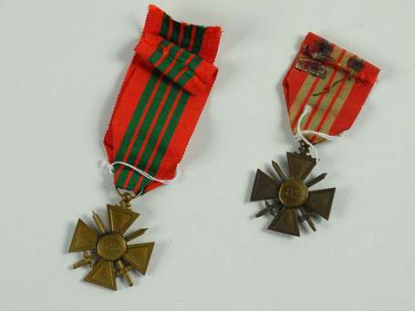 Mil - 2 Croix de guerre de 1939