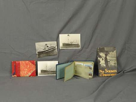 Indochine - 2 albums de photos souvenirs, photos 