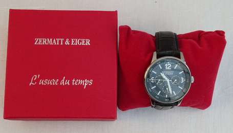 ZERMATT et EIGER - Montre bracelet d'homme, le 