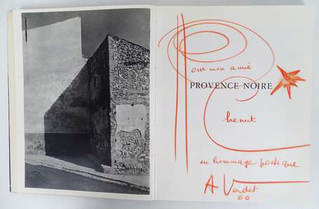 VERDET (André) - Provence noire - Paris ; Editions