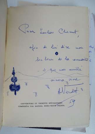 VERDET (André) - Prestiges de Matisse. Précédé de 