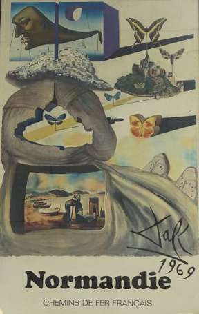 DALI Salvador (1904-1989) - Chemin de fer Français