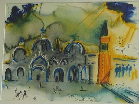 DALI Salvador (1904-1989) - Place Saint Marc, 