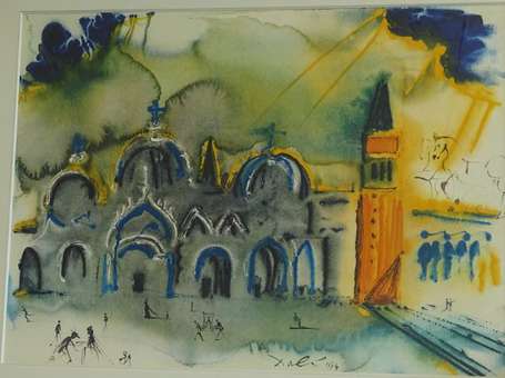 DALI Salvador (1904-1989) - Place Saint Marc, 