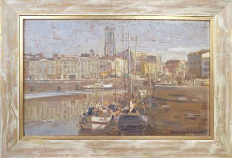 LHERMITTE Georges (1882-1967) - Port de la 