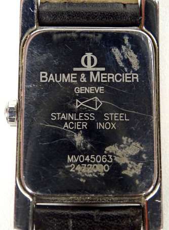 BAUME et MERCIER - Montre bracelet d'homme modèle 