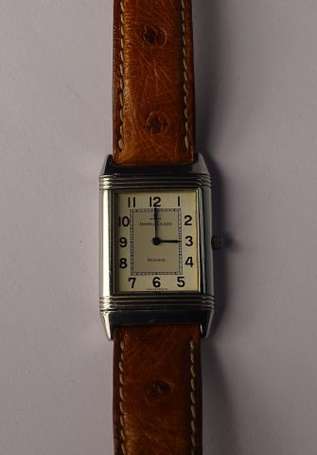 JAEGER-LECOULTRE - Montre Reverso en acier à 