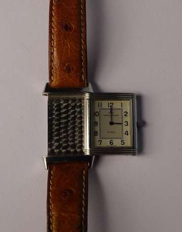 JAEGER-LECOULTRE - Montre Reverso en acier à 