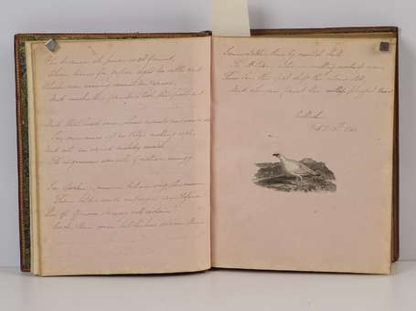Manuscrit romantique vers 1822 - 1 volume petit 
