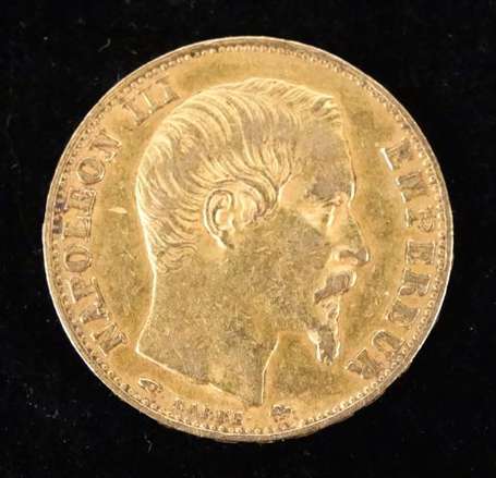 Napoléon 20 Francs or 1859